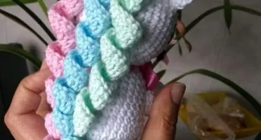 Mini Amigurumi Unicórnio