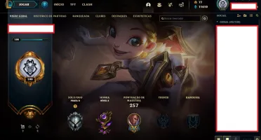 Conta LoL Prata ll - Diversas skins