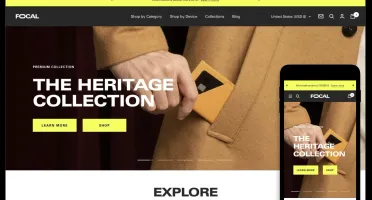 Tema Focal 9.0 Shopify 2024 + Bônus Grátis!