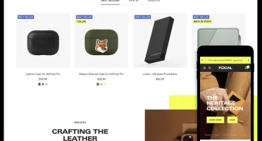 Tema Focal 9.0 Shopify 2024 + Bônus Grátis!