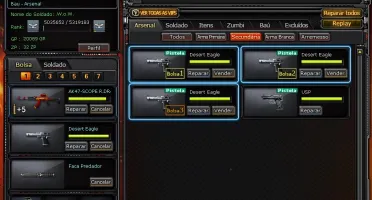 Contas crossfire coronel 2vips