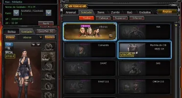 Contas crossfire coronel 2vips