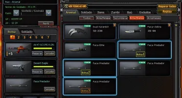 Contas crossfire coronel 2vips