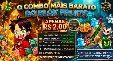 [+BARATO] [+TOP] Contas Variadas com Frutas e LVL 1000+
