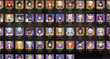 🗺️AR60 Shogun C3 💜 Kazuha C2🍁Itto C2 🐝 Full Arconte ❄️