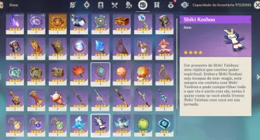 🗺️AR60 Shogun C3 💜 Kazuha C2🍁Itto C2 🐝 Full Arconte ❄️