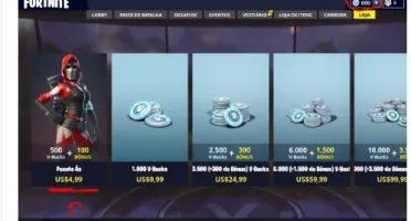 Conta Fortnite (PC/XBOX/PS4)