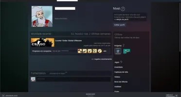 Conta Steam 12 Anos (prime) Cs Go Patente Supremo