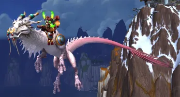 Montaria Serpente das Nuvens Ebúrnea WoW