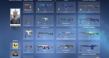 CONTA VALORANT COM ÓTIMAS SKINS!