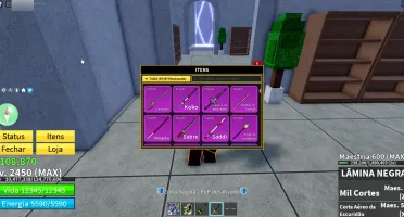 Lvl Max, 5 Frutas Perm | Dragon | Dark Blade | 5 Gamepass