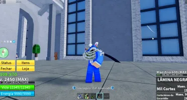 Lvl Max, 5 Frutas Perm | Dragon | Dark Blade | 5 Gamepass