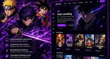 Zenkai Theme - Tema para streaming de animes