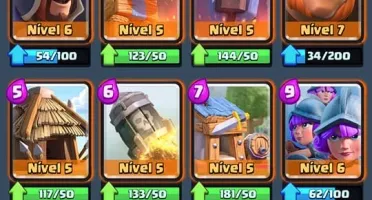CLASH ROYALE LEVEL 10 COM 8 LENDÁRIAS