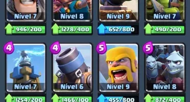 CLASH ROYALE LEVEL 10 COM 8 LENDÁRIAS