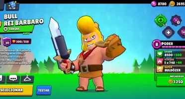 Conta do beta, shelly stelar, bull rei barbaro e etc.
