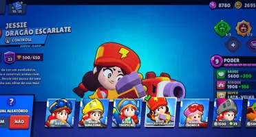 Conta do beta, shelly stelar, bull rei barbaro e etc.