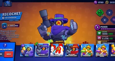 Conta do beta, shelly stelar, bull rei barbaro e etc.