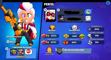 Conta do beta, shelly stelar, bull rei barbaro e etc.