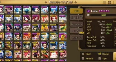 Summoners War Global 3 LDs Leona + Nicki + Ezio Light