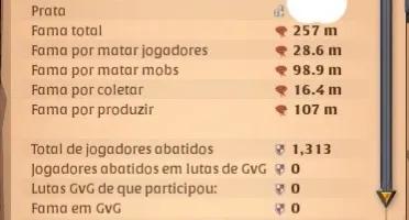 A conta Albion mais Perfeitinha do Site