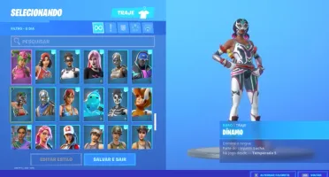 CONTA FORTNITE SEASON 2+ COM MAIS DE 120 SKINS