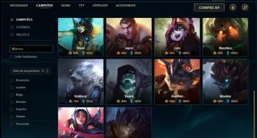 Conta ouro 4 com 1,3kk de Lee e 700k de Yasuo com 62 skins