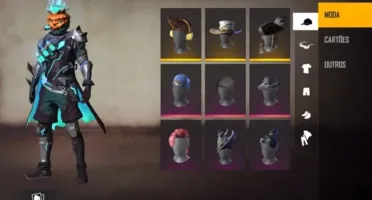 Conta Free Fire com muitas Skins!!!