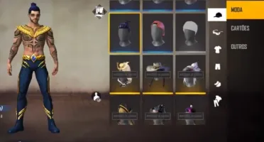 Conta Free Fire com muitas Skins!!!