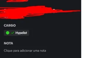 Conta no hype