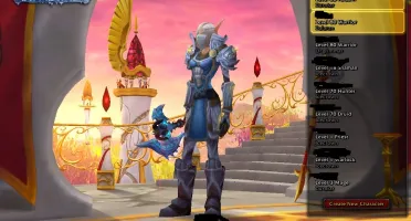 CONTA SERVIDOR LINE BR - WARRIOR E PALADINO FULL