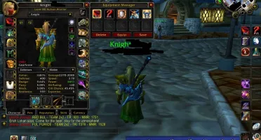 CONTA SERVIDOR LINE BR - WARRIOR E PALADINO FULL