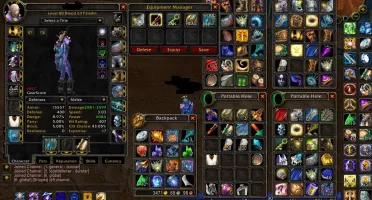 CONTA SERVIDOR LINE BR - WARRIOR E PALADINO FULL