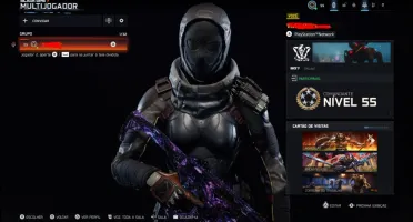 Contas Warzone BO7 Upadas Level 55 + Armas Metas + Full aces