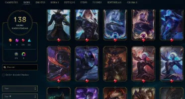 Conta de Lol 130 skin