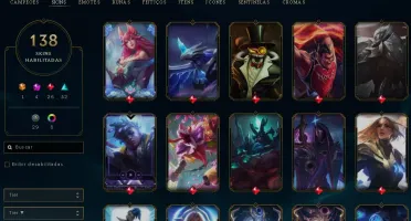 Conta de Lol 130 skin