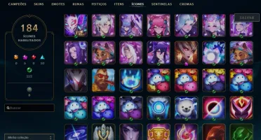Conta LOL LVL438 4 SKINS ULTIMATE e outras 150skins