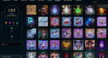 Conta LOL LVL438 4 SKINS ULTIMATE e outras 150skins