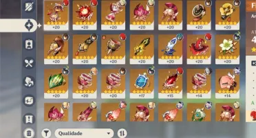 Diluc + túmulo+ Venti+ Zhongli+qiqi
