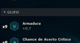 Conta com 20 páginas de runa e todos os campeões