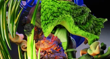 Gogeta Blue vs Broly Super Saiyan Legendary 3D STL