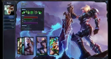 Conta LOL com riven campeonato season 2