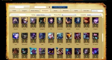 Conta ouro 5 (88pdl) 90 campeões, 60 skins