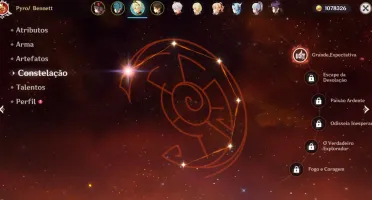 Conta Genshin Impact AR 56| 5⭐Hutao, Ayaka , Zhongli, Kazuha