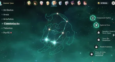 Conta Genshin Impact AR 56| 5⭐Hutao, Ayaka , Zhongli, Kazuha