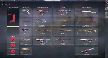Conta VALORANT todos agentes, muita skin, ouro 3