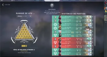 Conta VALORANT todos agentes, muita skin, ouro 3