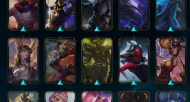 Conta com 114 Skins [2 Skins Vitoriosas] e 128 Campeões