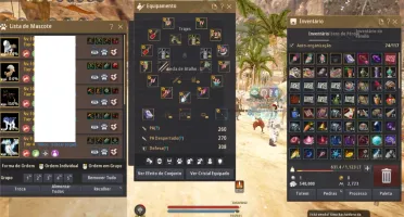Tamer BDO 580 gs com arma PEN full cash com ninja full cash
