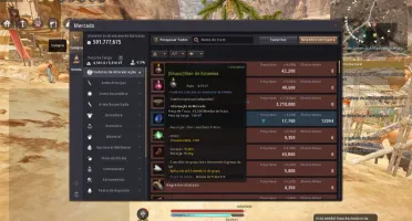 Tamer BDO 580 gs com arma PEN full cash com ninja full cash